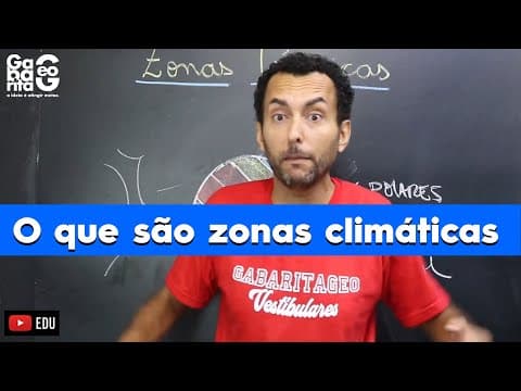 Thumbnail da aula: O que são as Zonas Climáticas? | Clima| | Geografia |