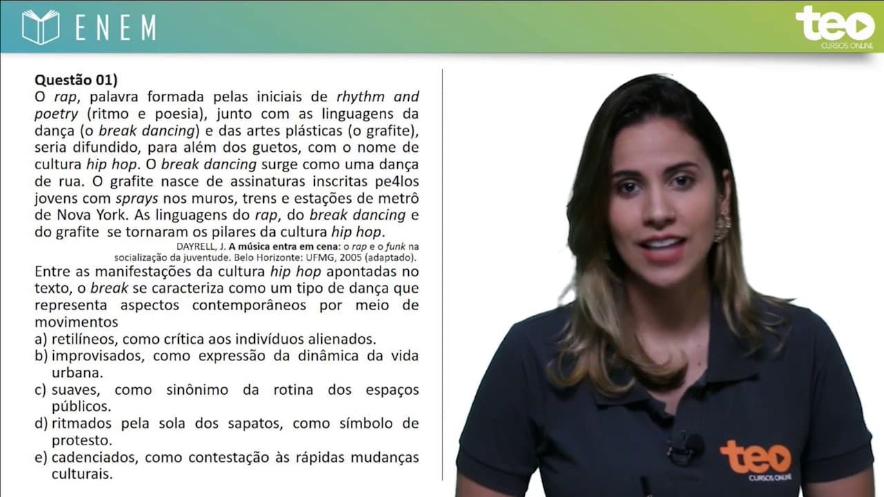 Thumbnail: Resolução Gratuita ENEM | Literatura 2015