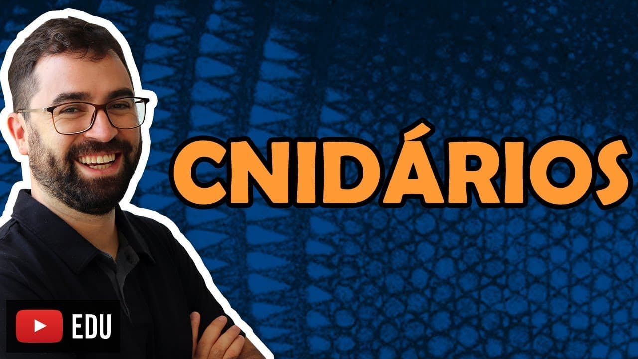 Thumbnail: Cnidários ou Celenterados - Aula 09 - Módulo VI: Zoologia | Prof. Guilherme