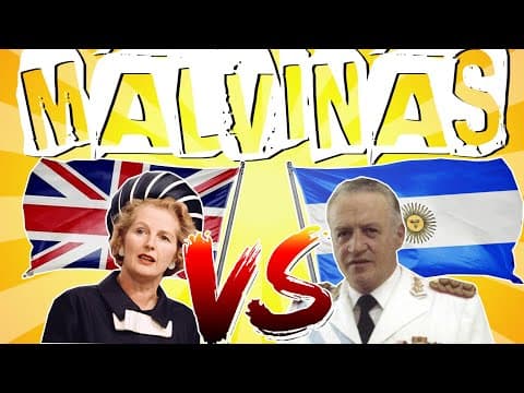 Thumbnail da aula: A GUERRA DAS MALVINAS ENTRE ARGENTINA E REINO UNIDO