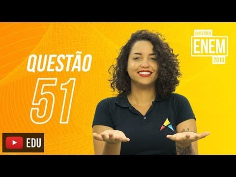 Thumbnail da aula: Enem 2018 | Voto feminino | questão 51 (caderno amarelo)