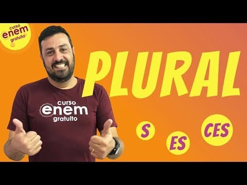Thumbnail da aula: PLURAL NO ESPANHOL | Resumo de Espanhol para o Enem