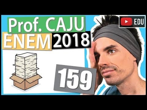 Thumbnail da aula: [ENEM 2018] 159 📓 PROBABILIDADE O gerente do setor de recursos humanos de uma empresa está