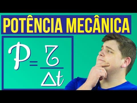 Thumbnail da aula: POTÊNCIA MECÂNICA: CONSUMO E RENDIMENTO | Resumo de Física para o Enem
