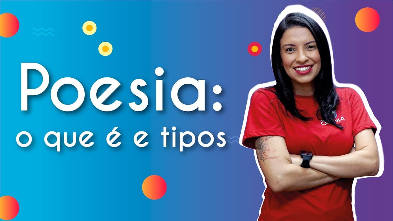 Thumbnail: Poesia: o que é e tipos - Brasil Escola