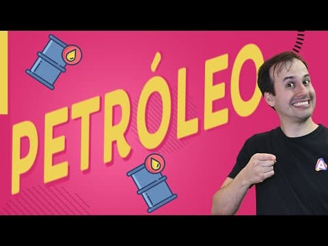 Thumbnail da aula: Como é EXTRAÍDO o PETRÓLEO: Extração Petróleo, Destilação Fracionada, Refinaria, Cracking e muito +