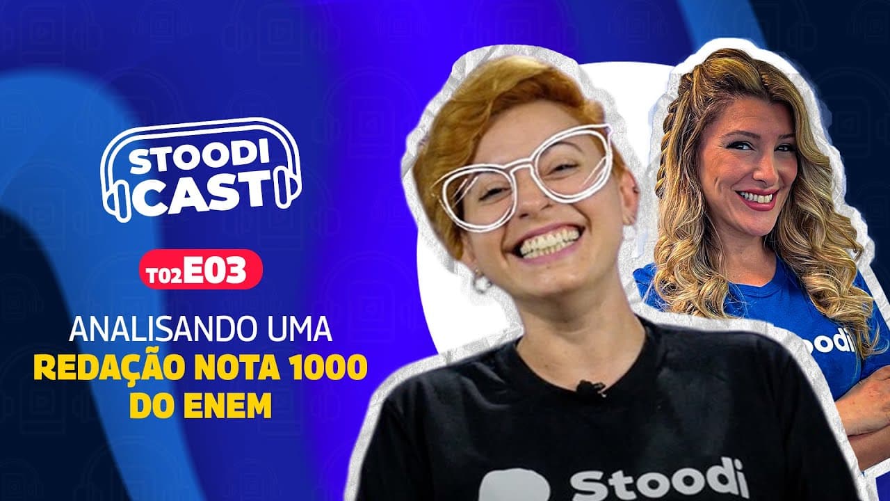 Thumbnail: Redação Nota 1000 no Enem 2024: Análise Completa com Dicas e Exemplos | StoodiCAST