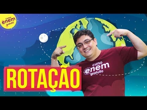 Thumbnail da aula: ROTAÇÃO | Resumo de Geografia para o Enem