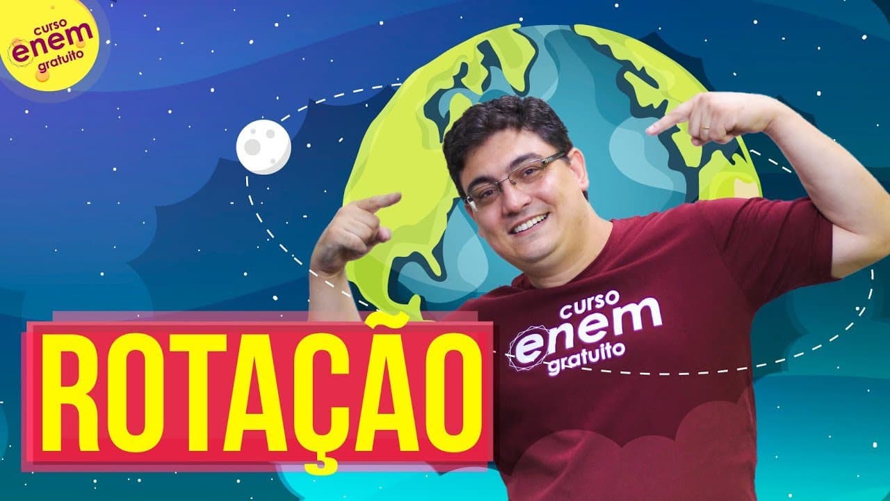 Thumbnail: ROTAÇÃO | Resumo de Geografia para o Enem