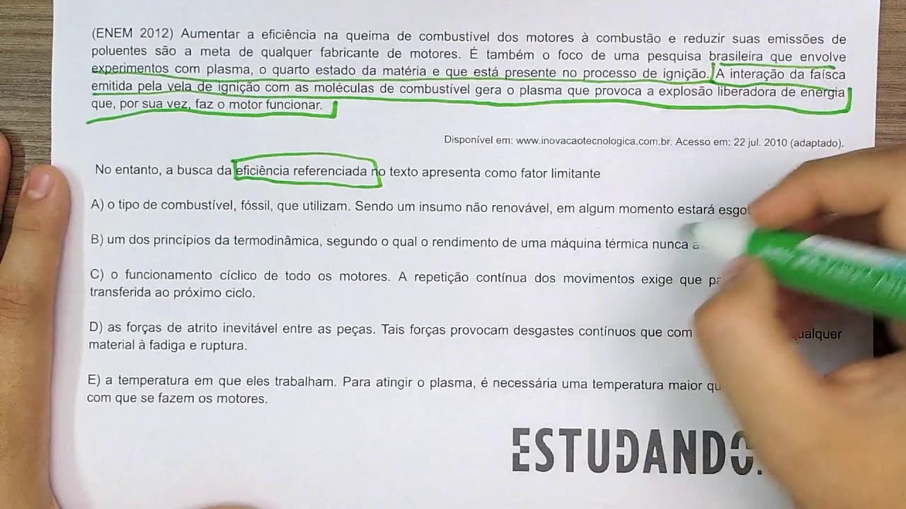 Thumbnail: RESOLVENDO QUESTÕES DE FÍSICA | ENEM 2012 | AO VIVO