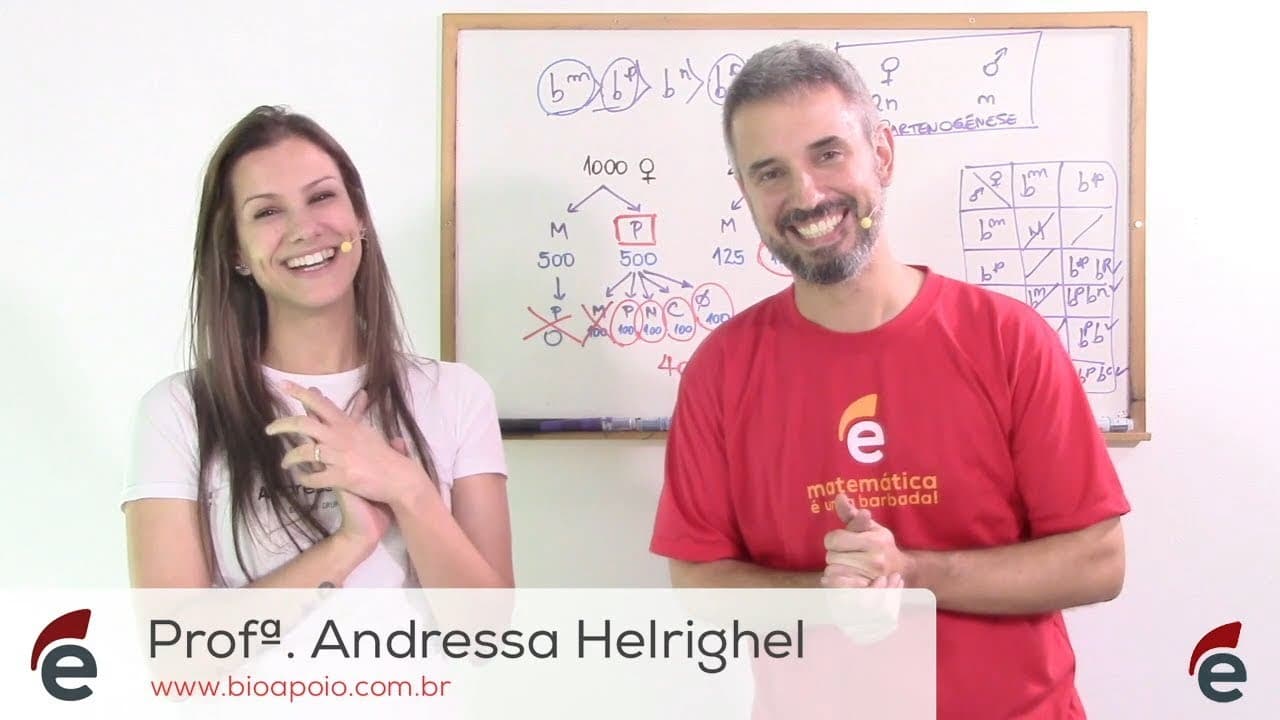 Thumbnail: Aula 25 – Links (Biologia e Matemática) – Feat. Andressa Helrighel