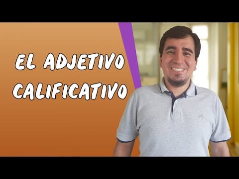 Thumbnail da aula: El Adjetivo Calificativo - Brasil Escola