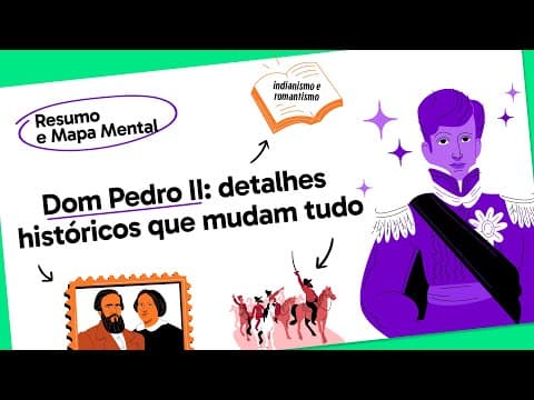 Thumbnail da aula: Como Dom Pedro II foi de imperador a exilado? | Quer que Desenhe?