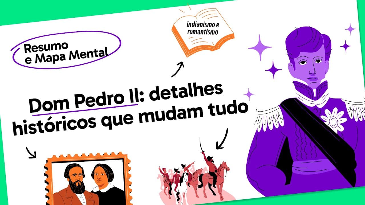 Thumbnail: Como Dom Pedro II foi de imperador a exilado? | Quer que Desenhe?