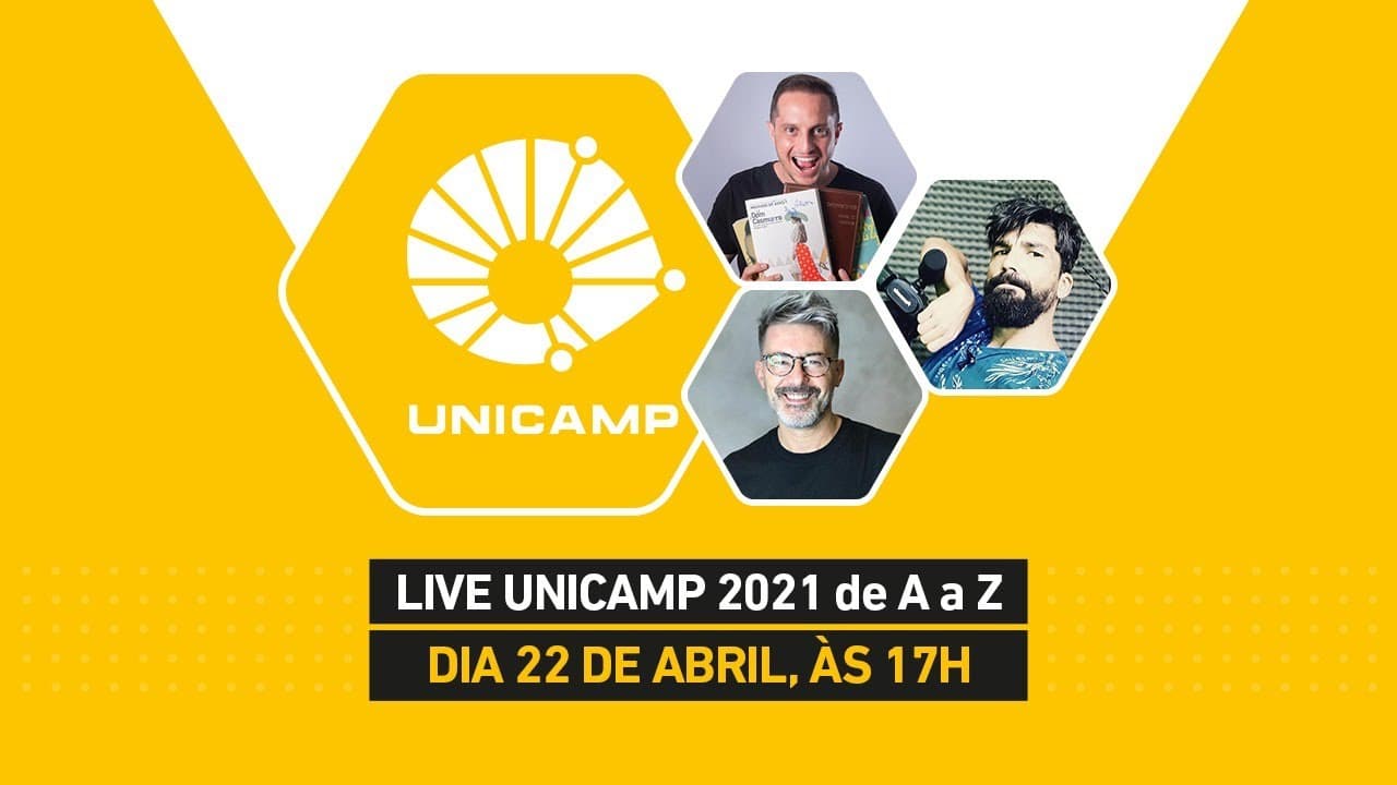 Thumbnail: Live - Unicamp 2021 de A a Z