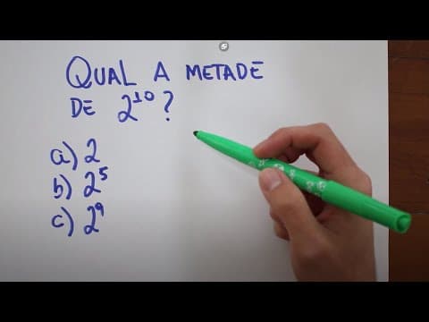 Thumbnail da aula: DESAFIO DE MATEMÁTICA BÁSICA #3
