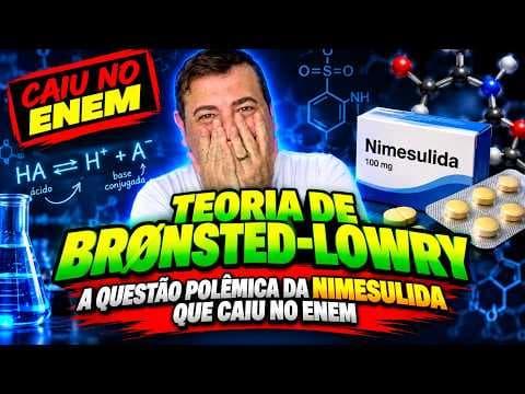 Thumbnail da aula: 💡 ENEM 2024 | A nimesulida é um fármaco pouco solúvel em água utilizado como anti-inflamatório