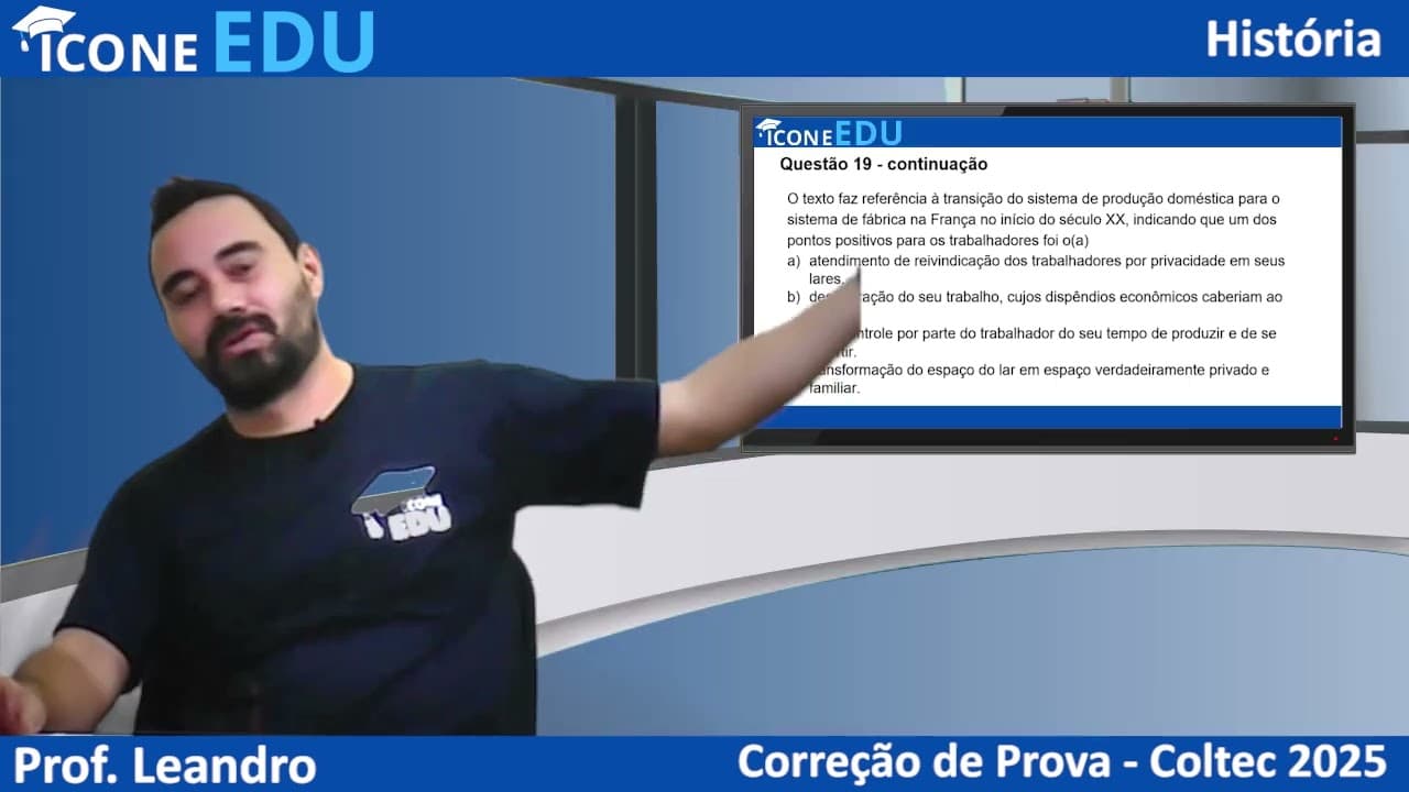Thumbnail: COLTEC-UFMG 2025 - HISTÓRIA
