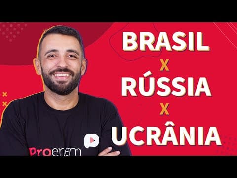 Thumbnail da aula: ATUALIDADES: as consequências da guerra para o Brasil | ProEnem