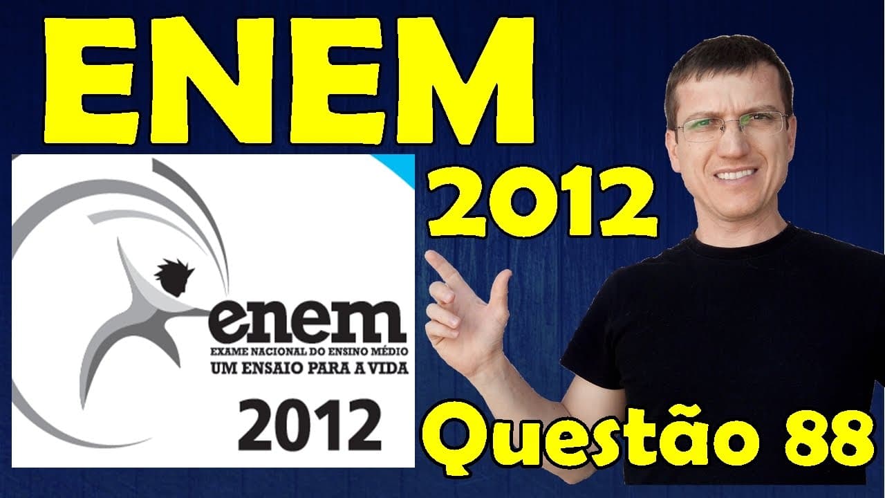 Thumbnail: 88 - ENEM 2012 - Física - Ondulatória - Questão 88 resolvida (Caderno Azul) - Prof. Marcelo Boaro