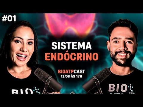 Thumbnail da aula: Você Sabe Como os Hormônios Controlam o Seu Corpo? | Sistema Endócrino Completo | #ep001