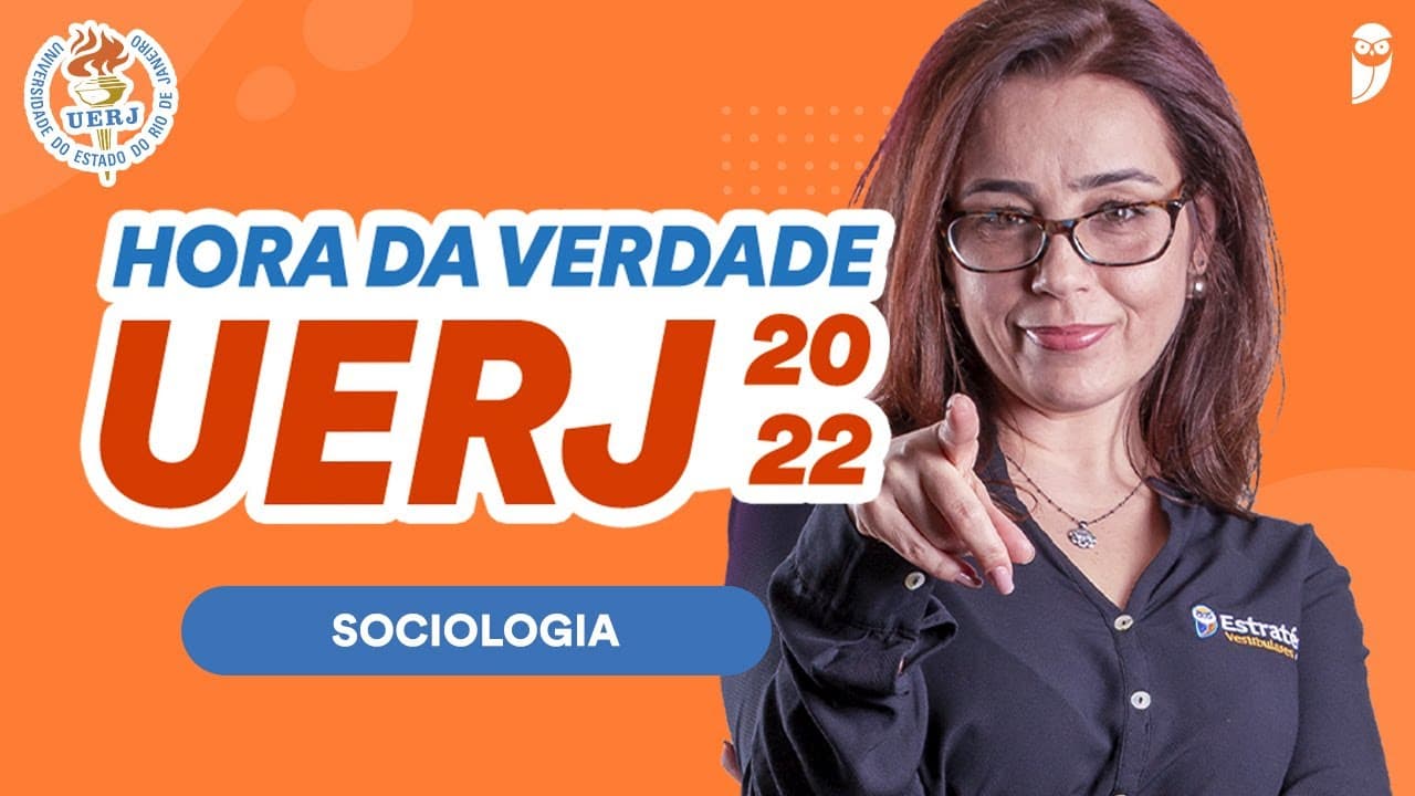 Thumbnail: Revisão de Sociologia - Hora da Verdade UERJ 2022