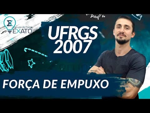 Thumbnail da aula: RESOLVIDA - (UFRGS – 2007) A figura abaixo representa duas situações em que um mesmo cubo metálico..