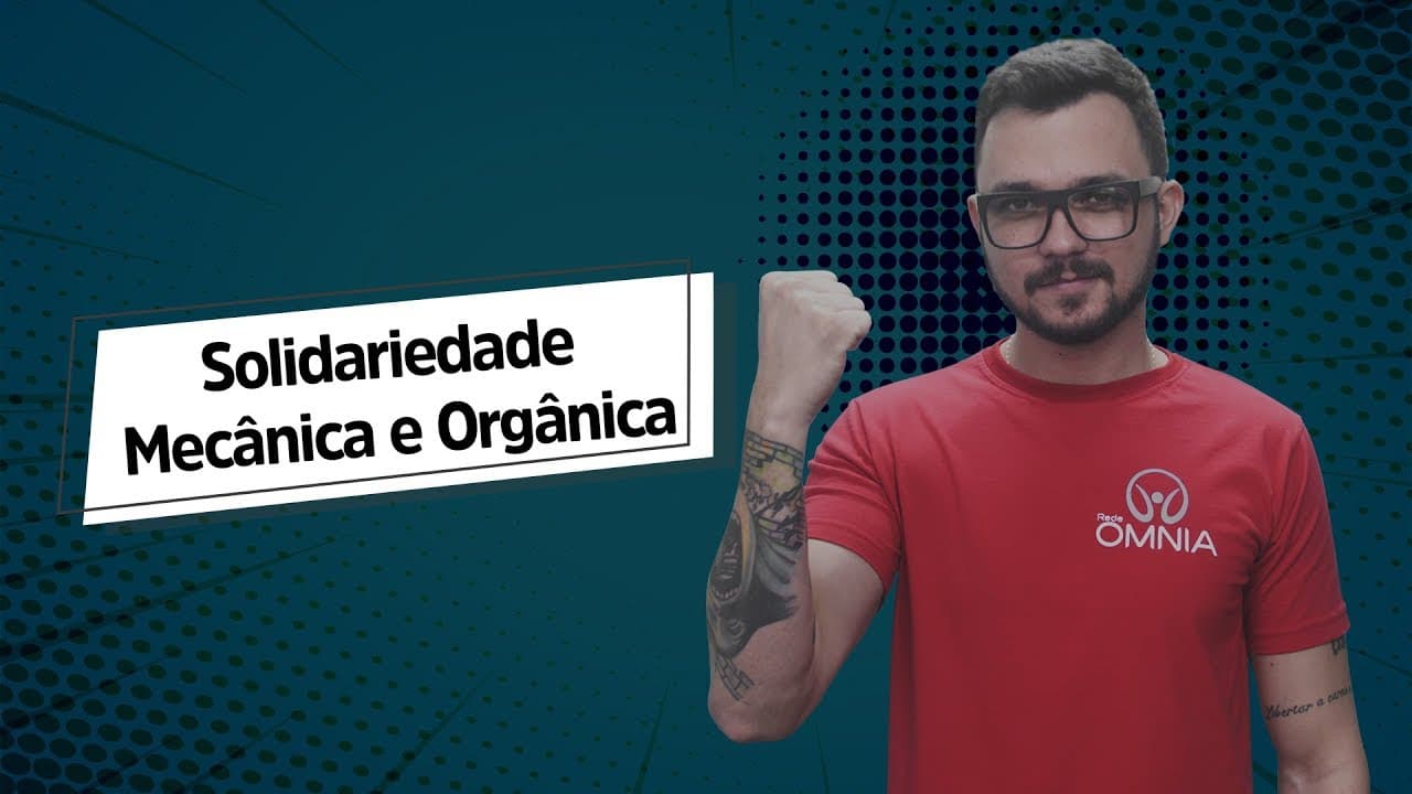 Thumbnail: Solidariedade Mecânica e Orgânica - Brasil Escola