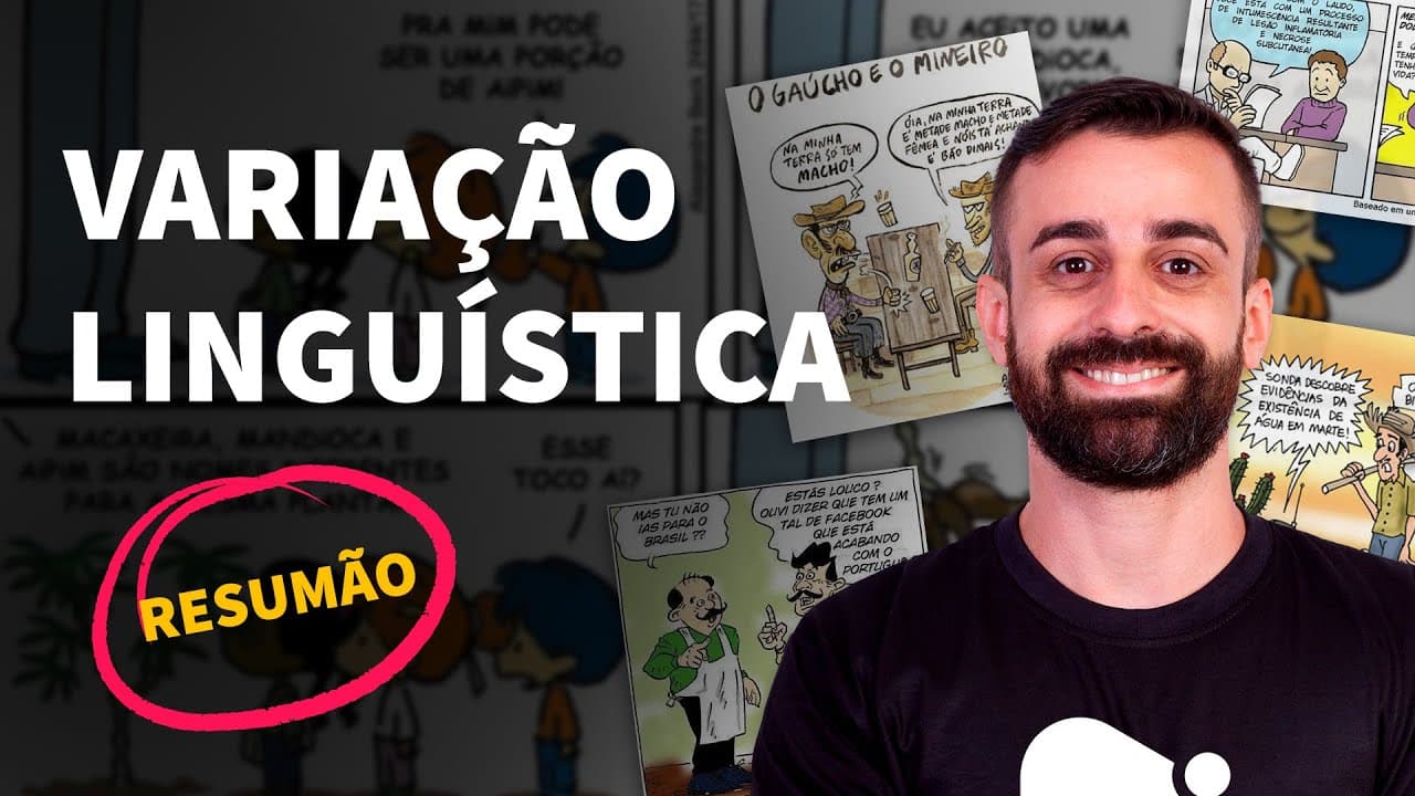 Thumbnail: RESUMÃO: Variação linguística | ProEnem