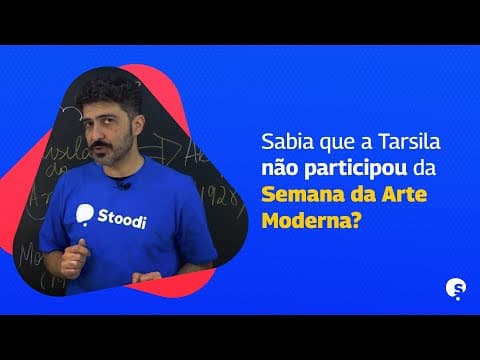 Thumbnail da aula: REVISÃO ENEM | ANÁLISE DAS PRINCIPAIS OBRAS DE TARSILA DO AMARAL