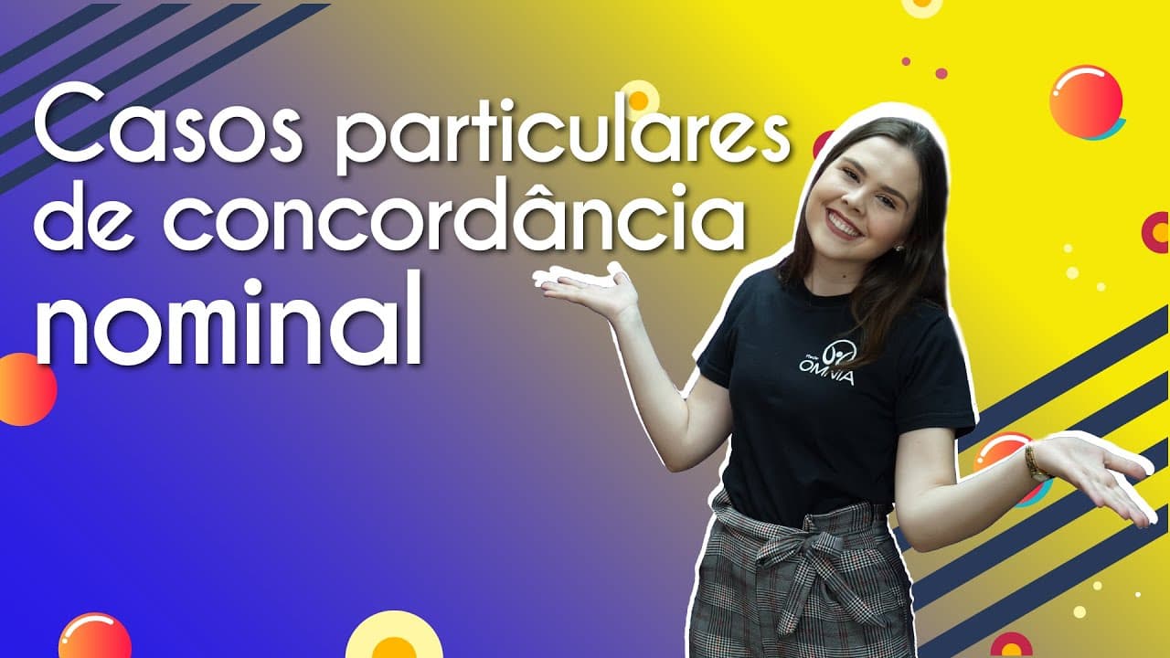 Thumbnail: Casos particulares de concordância nominal - Brasil Escola