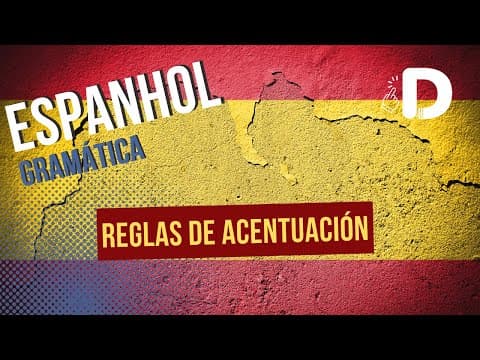 Thumbnail da aula: Reglas de Acentuación - Espanhol - Preparatório Enem