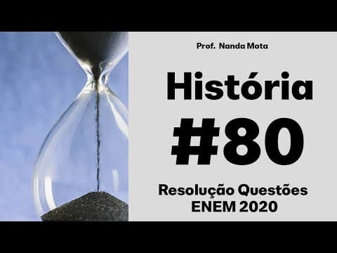 Thumbnail da aula: ENEM 2020 -- Os seringueiros amazônicos eram invisíveis no cenário nacional nos anos 1970