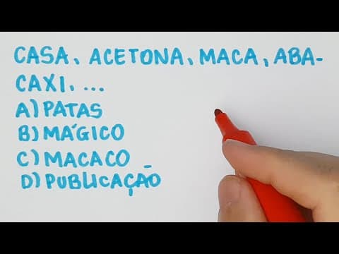 Thumbnail da aula: 🔥 HELP MATEMÁTICA BÁSICA - Sequência Lógica