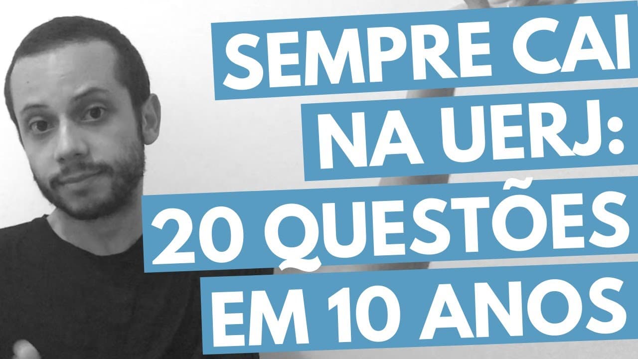 Thumbnail: QUAL ASSUNTO DE HISTÓRIA MAIS CAI NA UERJ? E COMO CAI?