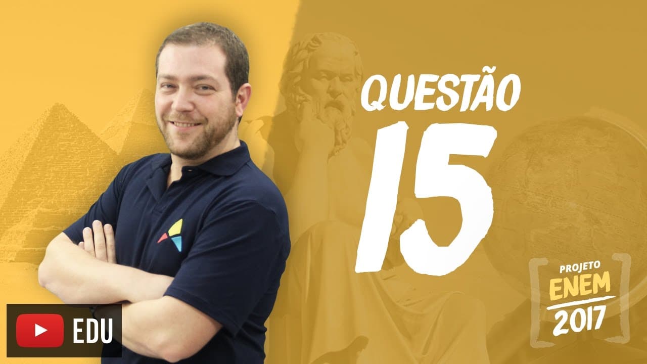 Thumbnail: Enem 2016 - Ciências Humanas | Questão 15 (Caderno Branco)