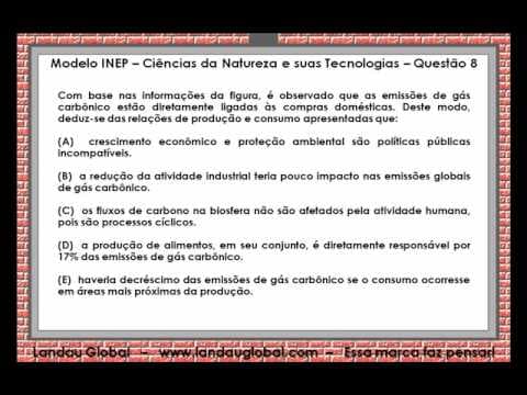 Thumbnail da aula: INEP 2009 QUI Q8