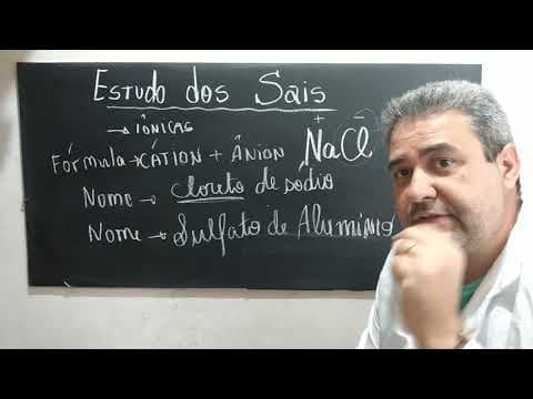 Thumbnail da aula: Estudo dos Sais. Função Inorgânica Sais
