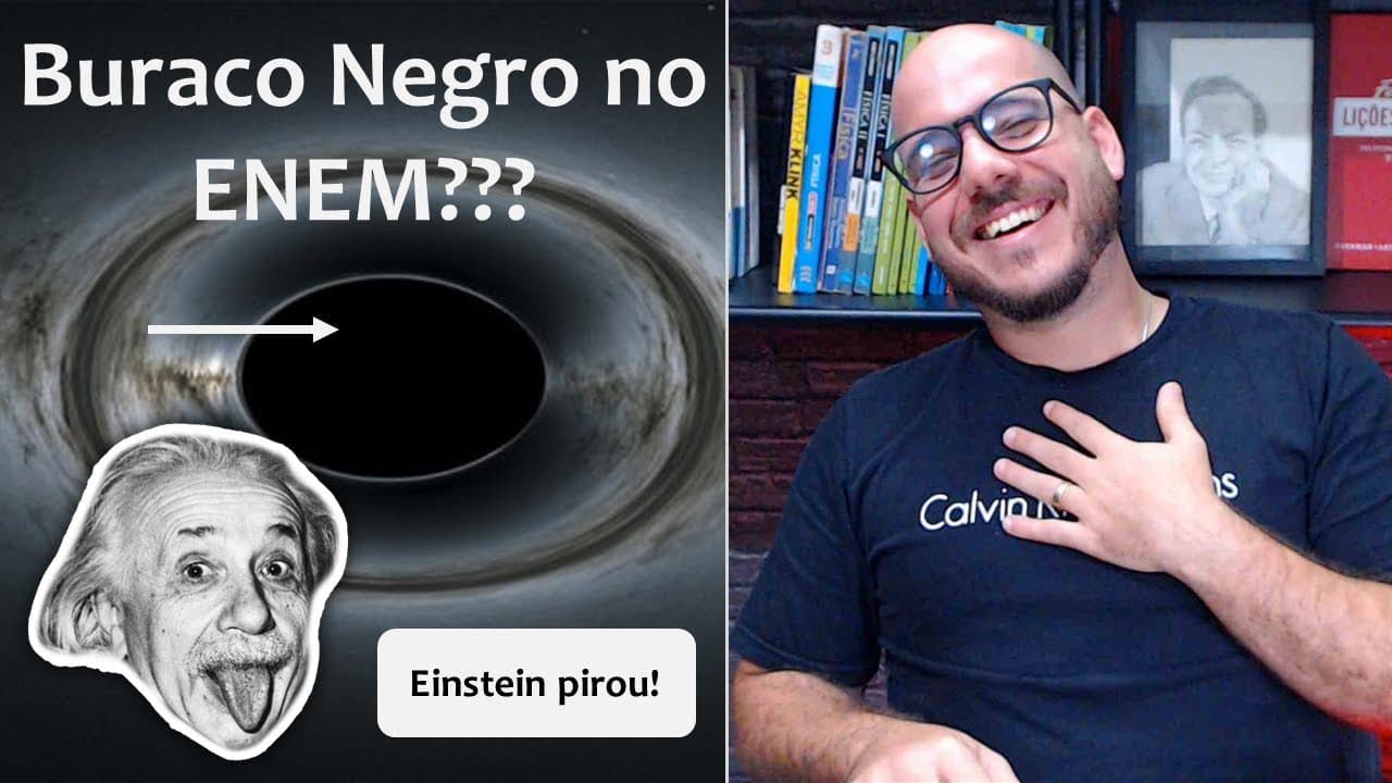 Thumbnail: 🤯Buraco Negro no ENEM?🤯 Como assim? | Universe Sandbox