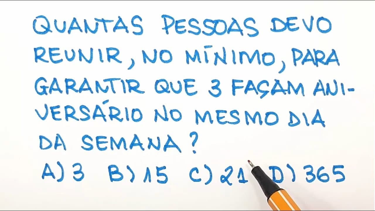 Thumbnail: 🔥 HELP MATEMÁTICA BÁSICA - Desafios - Princípio das Casas de Pombo #12 🔥
