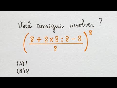 Thumbnail da aula: CONSEGUE RESOLVER? EXPRESSÃO NUMÉRICA @professoraangelamatematica