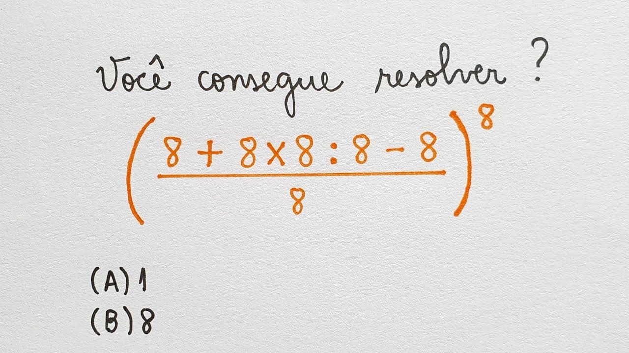 Thumbnail: CONSEGUE RESOLVER? EXPRESSÃO NUMÉRICA @professoraangelamatematica