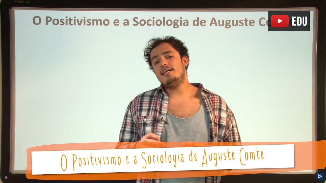 Thumbnail: Videoaulas Poliedro | O Positivismo e a Sociologia de Auguste Comte