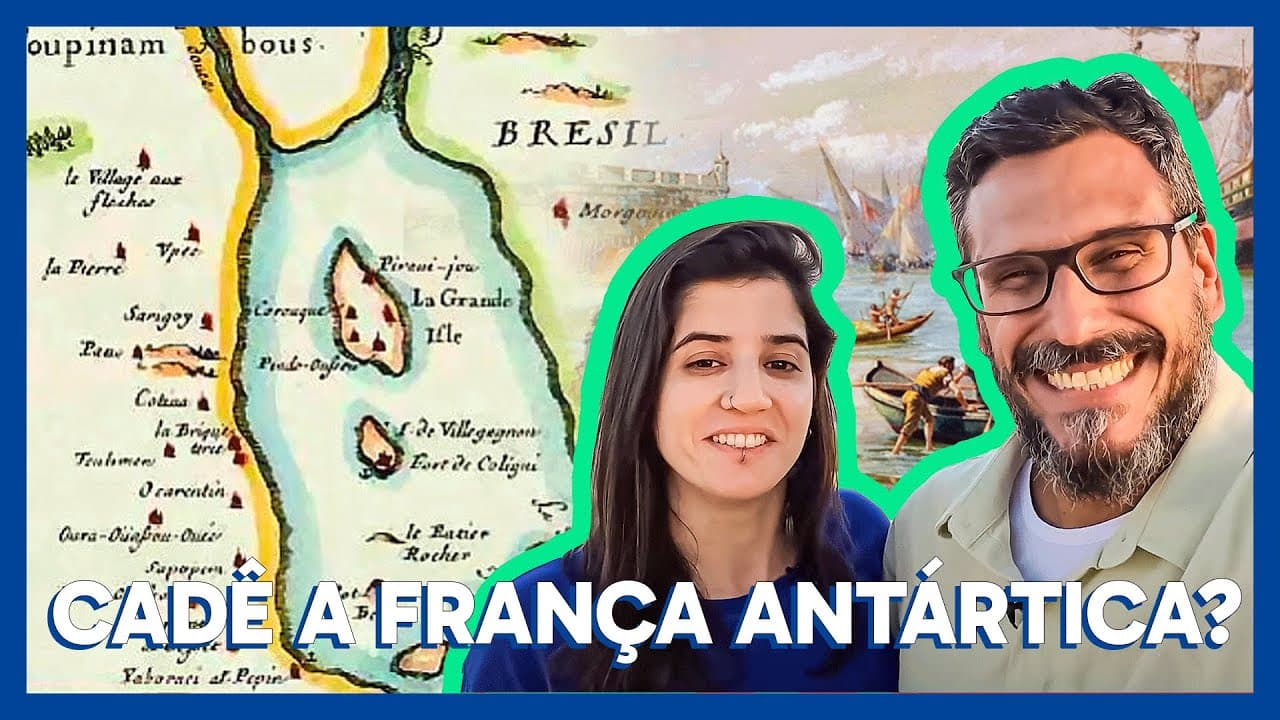 Thumbnail: COLONIZAÇÃO FRANCESA NO BRASIL! | AULA NA ILHA DE VILLEGAGNON