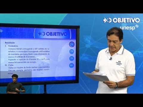 Thumbnail da aula: Objetivo Oficial - Resolução Comentada - Química - UNESP 1ª Fase