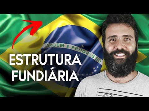 Thumbnail da aula: ESTRUTURA FUNDIÁRIA BRASILEIRA (1/2) - DIVISÃO DO TERRITÓRIO, CAPITANIAS HEREDITÁRIAS