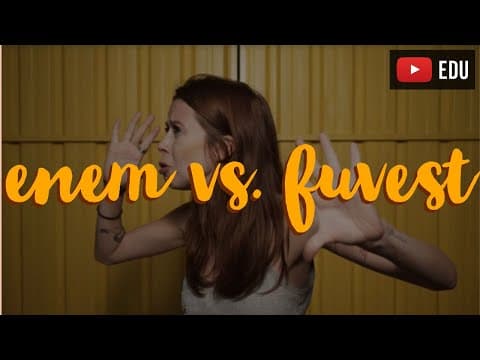 Thumbnail da aula: ENEM vs. FUVEST: Resolução (e comparação) de exercícios