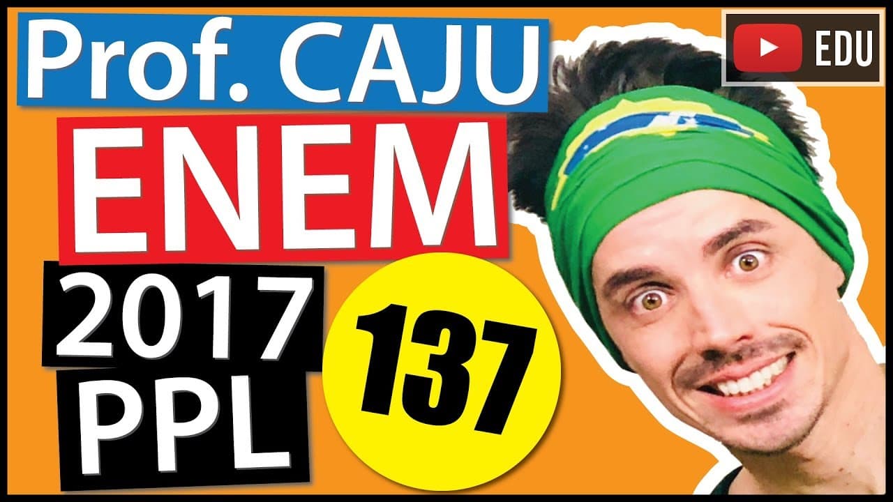 Thumbnail: [ENEM 2017 PPL] 137 📒 REGRA DE TRÊS Em uma embalagem de farinha encontra-se a receita de um bolo