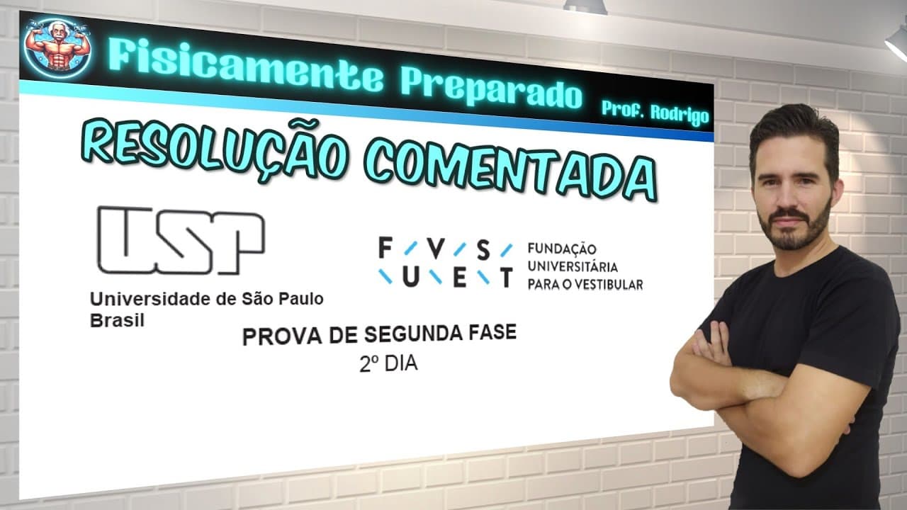 Thumbnail: Correção Fuvest 2ª fase 2025
