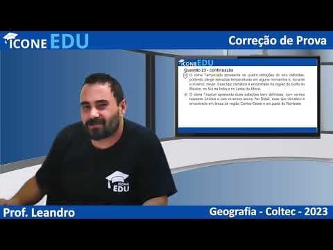 Thumbnail da aula: COLTEC-UFMG 2023 - GEOGRAFIA